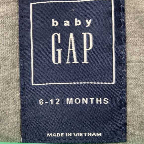 Baby GAP toggle wool blend hooded winter jacket navy pea coat size 3-6M - Picture 6 of 6